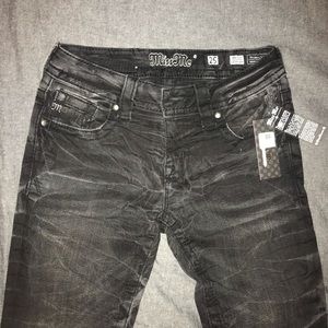 black miss me jeans